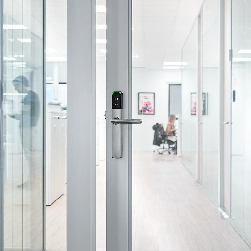 Serrure connectée pour bureaux