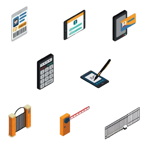 Système de sécurité pour bureaux complémentaires et évolutif